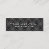 Zwarte vulling | Geavanceerd achtergrondonderzoek Mini Visitekaartje (Voorkant)