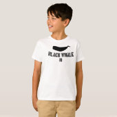 Zwarte walvis III T-shirt voor de Kiddos (Voorkant volledig)