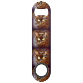 zwarte walvis onderwater speed flessenopener (Voorkant)