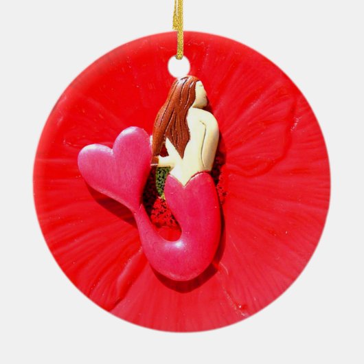 zwarte walvis op maat van Thunder_Cove Keramisch Ornament (Achterkant)