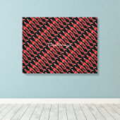 zwarte walvis Thunder_Cove Canvas Afdruk (Insitu (Houten vloer))