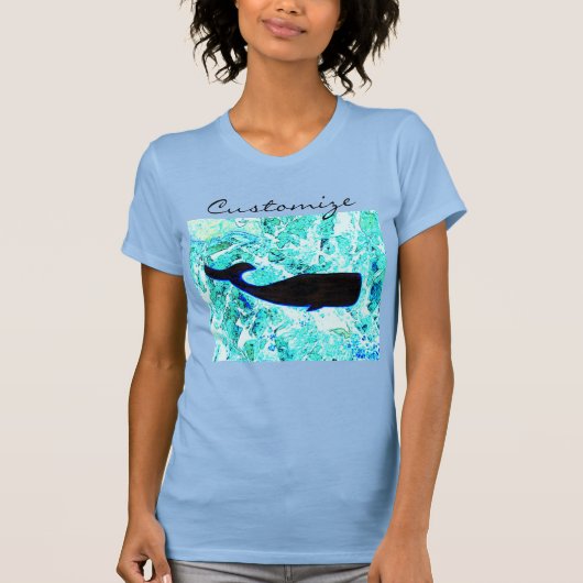 Zwarte walvis Thunder_Cove T-shirt (Voorkant)