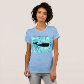 Zwarte walvis Thunder_Cove T-shirt (Voorkant volledig)
