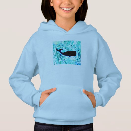 zwarte walvisblauw (Voorkant)