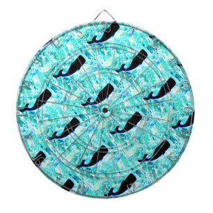 zwarte walvissen dartbord