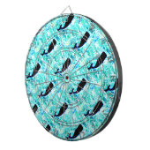 zwarte walvissen dartbord (Voorkant Rechts)