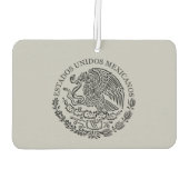 Zwarte wapenmantel, magneet luchtverfrisser (Achterkant)