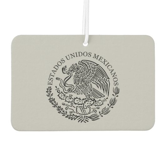 Zwarte wapenmantel, magneet luchtverfrisser (Achterkant)