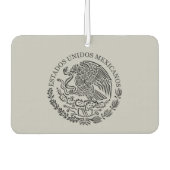 Zwarte wapenmantel, magneet luchtverfrisser (Voorkant)