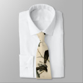 Zwarte Warrior (Rode Hawk) van Audubon Birds Stropdas (Gebonden)