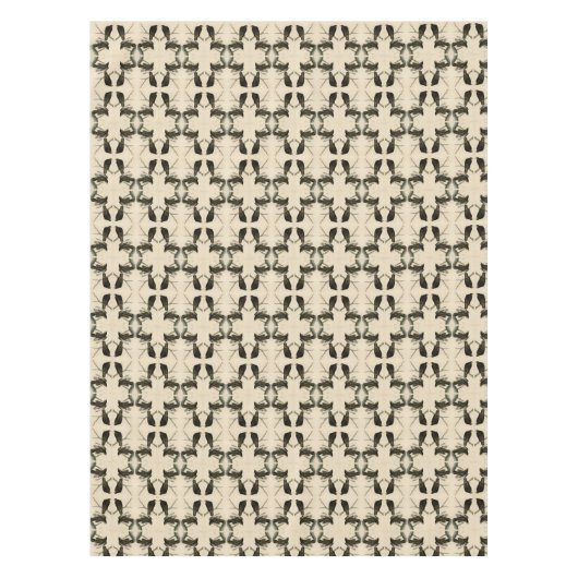 Zwarte Warrior (Rode Hawk) van Audubon Birds Tafelkleed (Voorkant)