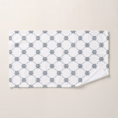 Zwarte washanddoekset voor Damask Bad Handdoek (Handdoek)