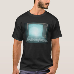 Zwarte Wasmachine T-shirt