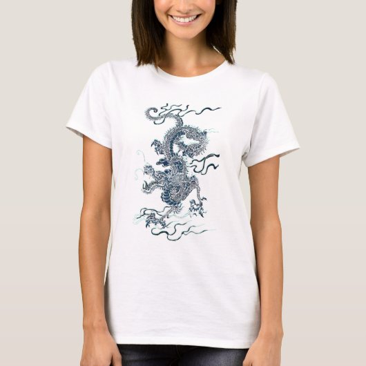Zwarte waterdraak 2012 t-shirt (Voorkant)