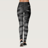 Zwarte Watergolven Leggings (Achterkant)