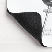 Zwarte waterkoker barbecue met deksel muismat (Hoek)