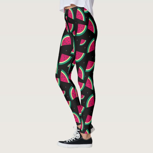 Zwarte watermeloen leggings (Links)