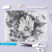 Zwarte Waterverf ventilator Tissuepapier (Craft)