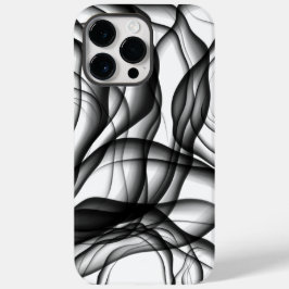 Zwarte Wavy Ink Case-Mate iPhone 14 Pro Max Hoesje