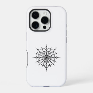 Zwarte Web iPhone 16 Pro Hoesje