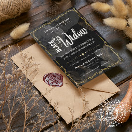 Zwarte Weduwe Betoverd en Verbijsterd Kaart