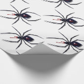Zwarte weduwe cadeaupapier (Hoek)