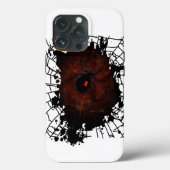 Zwarte weduwe Case-Mate iPhone case (Achterkant)