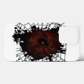 Zwarte weduwe Case-Mate iPhone case (Achterkant (horizontaal))