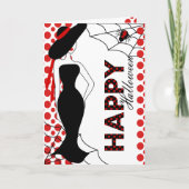 Zwarte weduwe kaart (Voorkant)