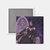 Zwarte weduwe magneet (Voorkant / Achterkant)