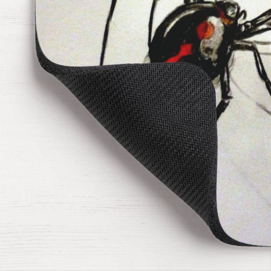 Zwarte weduwe muismat (Hoek)