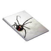 Zwarte weduwe notitieboek (Rechterzijde)