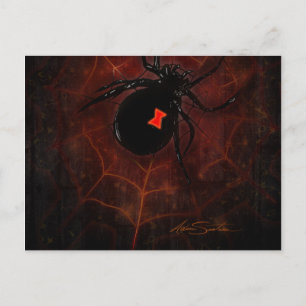 Zwarte Weduwe (Signature Design) Briefkaart