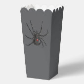 Zwarte Weduwe Spider Originele Tekenkunst Bedankdoosjes (Achterkant)