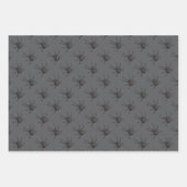 Zwarte Weduwe Spider Originele Tekenkunst Inpakpapier Vel (Voorkant)