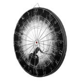 Zwarte weduwe spin dart board dartbord (Voorkant Rechts)