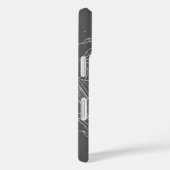 Zwarte Weduwe Spin En Spinnenweb Teken Kunst Case-Mate iPhone Case (Achterkant / Rechts)