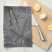 Zwarte weduwe spin en spinnenweb tekenkunst theedoek (Quarter Fold)