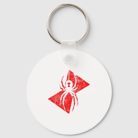 Zwarte Weduwe Spin Geschenk _1 Sleutelhanger (Voorkant)