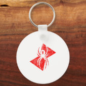 Zwarte Weduwe Spin Geschenk _1 Sleutelhanger (Voorkant)
