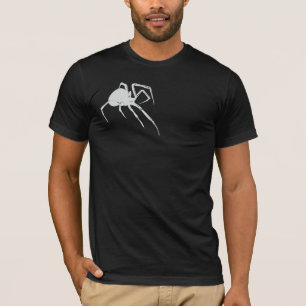 Zwarte Weduwe Spin Gothic Horror Grafisch T-shirt