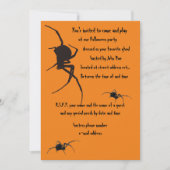 zwarte weduwe spin kaart (Voorkant)