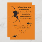 zwarte weduwe spin kaart (Voorkant / Achterkant)