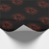 Zwarte weduwe (tekenontwerp) cadeaupapier (Hoek)