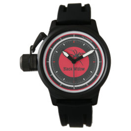 Zwarte weduwe | Waterdicht | Sport | polshorloge Horloge