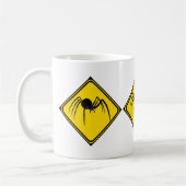 Zwarte weduwe Xing! Koffiemok (Links)