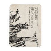 zwarte weep Willow slaat de datum op Magneet (Verticaal)