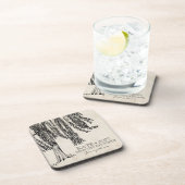 zwarte weideboom drankjes onderzetter (Rechterzijde)