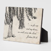 zwarte weideboom fotoplaat (Zijkant)