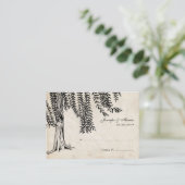  zwarte weideboom plaatskaartje (Staand voorkant)